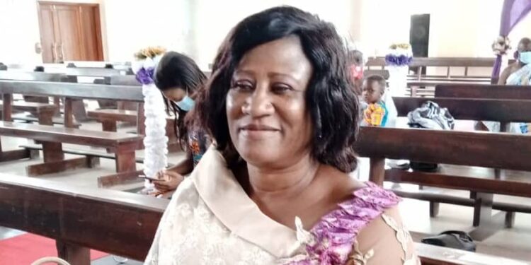 Headmistress, aka Old School, cuts birthday cake today