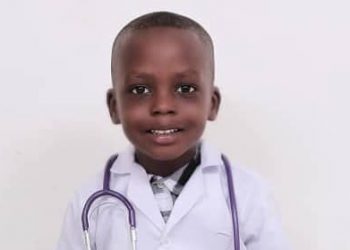 [PHOTOS]: A 5-year-old Ghanaian dreams of becoming a medical doctor